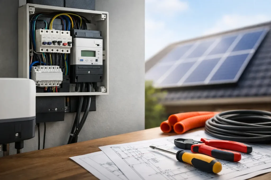 Meterkast voorbereiding zonnepanelen uitgelegd