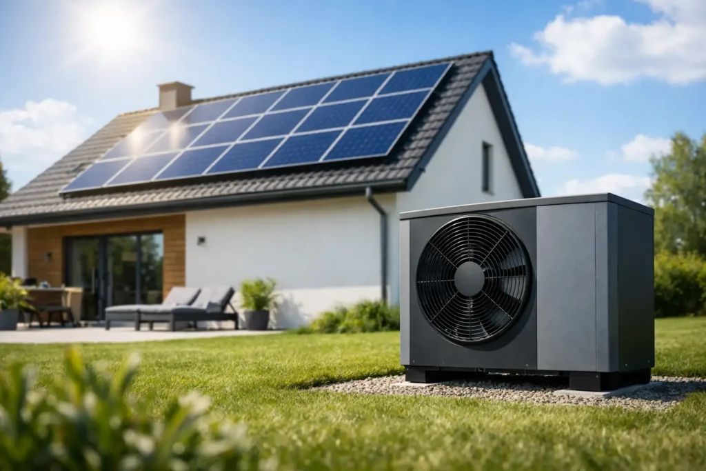 Warmtepomp en zonnepanelen combineren?